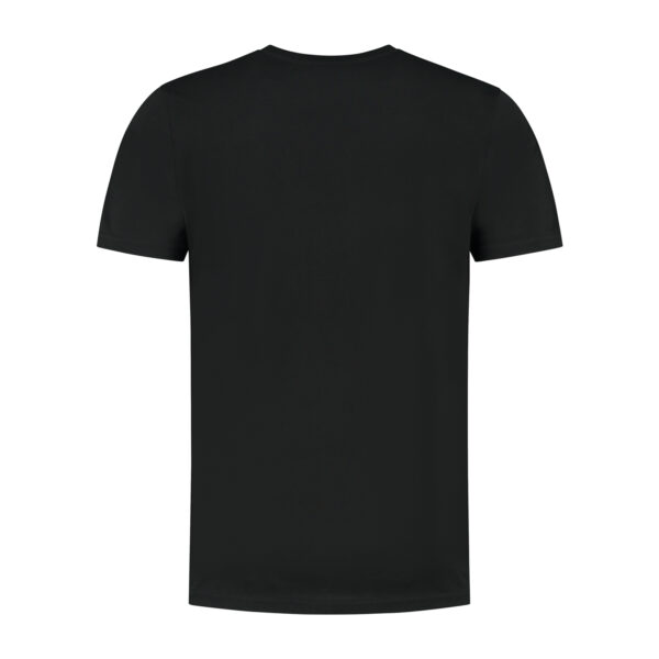 T shirt Zwart Geld chest logo Back